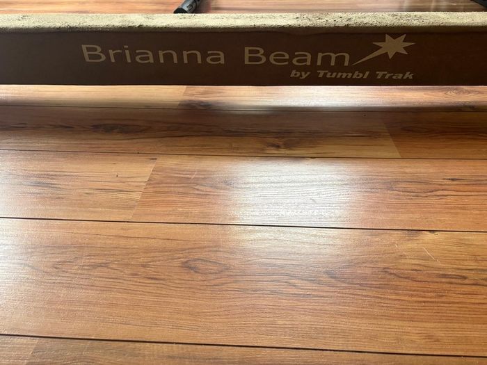 Gymnastics Brianna Balance Beam with 15cm riser legs
