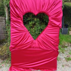 love heart photo booth