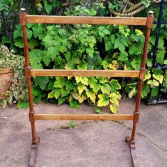 19th Century Oak towel rail