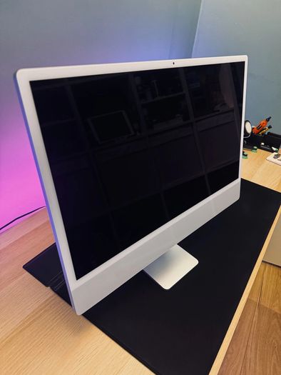 Apple iMac 24 inch M1 Silver 4-Port 8GB RAM 256GB SSD Touch ID