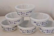 6 Beurre d' Isigny / Butter Dishes
