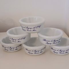 6 Beurre d' Isigny / Butter Dishes