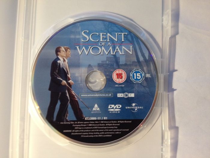 Scent Of A Woman [1992] Al Pacino, Chris O'Donnell, Philip Seymour Hoffman [1xMovie DVD] Academy Award Winner