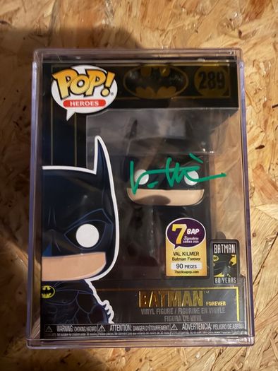 Funko Batman 289 Val Kilmer Autograph