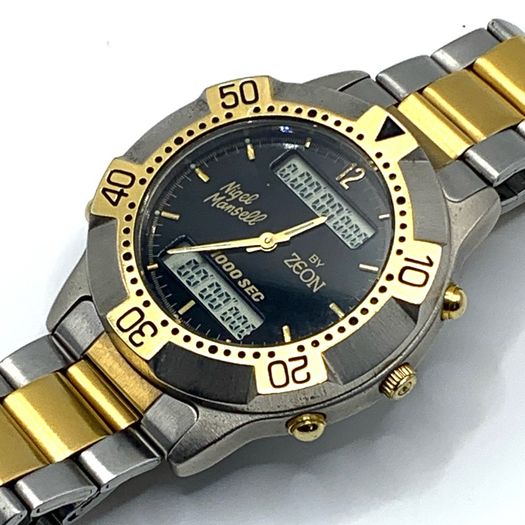 Rare Nigel Mansell Formula 1 Watch By Zeon
