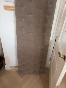 king size headboard mink colour