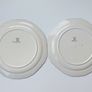 Two vintage Copeland Spode Byron Series No.1 divided sandwich plates  size: 24x25cm Image 3