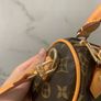 brown  and orange monogram mini speedy bag Image 5