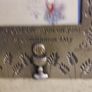 FIRST Communion Pewter Frame Image 5