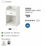 Ikea bedside locker. Image 2