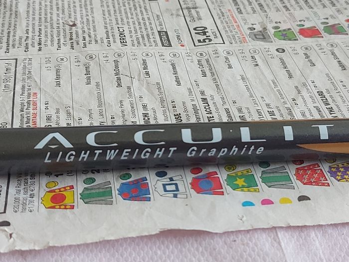 Northwestern Titanium Matrix, Acculite Lightweight Graphite, Titanium Enhanced Core Plus No 1 iron Golf Club