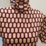 Zara geometric silky feel top xs uk10 Image 7