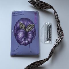 Claires Bow Bun Roller Set