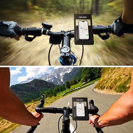 Ven dens VD - HD029 Deep Waterproof Bike Phone Holder - Universal Mount for Cycling, Motorbiking & Outdoor Use