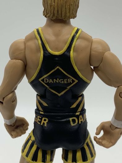 wwe elite Custom Owen Hart action figure