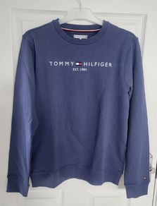 Tommy Hilfiger Essential Sweatshirt - Dark Aster - Age 16 / EU 176 - BNWT