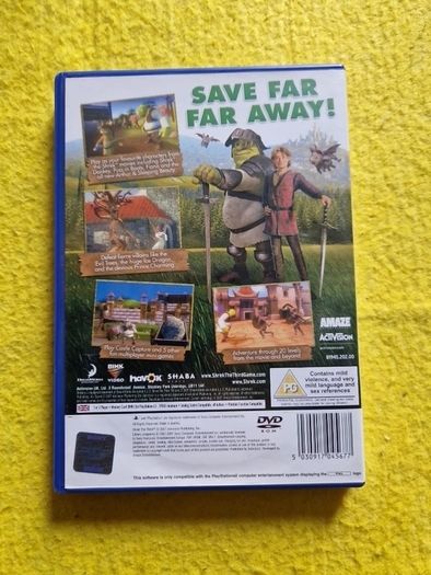 Shrek The Third PlayStation2 ps2 games Original