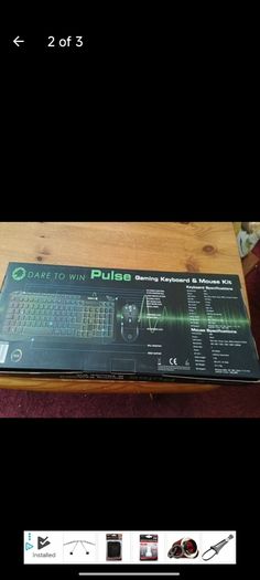 Gamemax gaming mouse and keyboard
