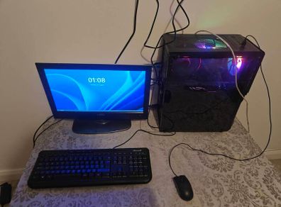Complete Budget Desktop PC Setup  Ready to Plug & Play!
