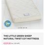 BRAND NEW unused cot Mattress made of 100% natural materials (no microplastics) Image 3
