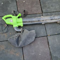 Leaf blower & vacuum electric corded
