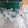 Set Of 4 Galway Clarendon Sherry Glass In Box. Image 3
