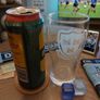 Dublin Laser Engraved Pint Glass and Reusable Ice Cubes Image 2
