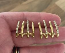 Stainless steel earrings