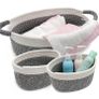 Brand New Pack of 3 Storage Baskets for Shelves. Image 3