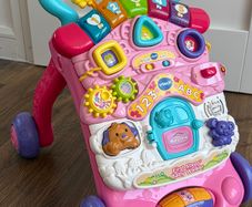 VTech Baby First Steps Baby Walker Pink