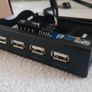 PC 3.5in Front Panel USB 2.0 HUB Floppy Bay Replacement Image 3