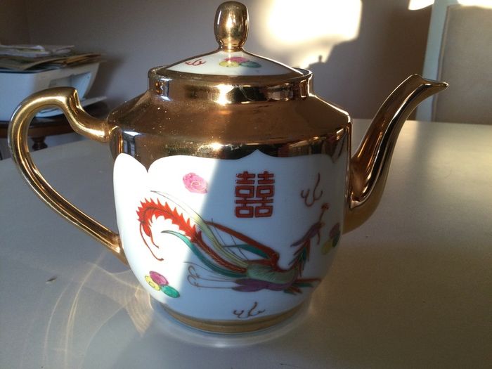 Ceramics - Vintage Chinese Teapot,