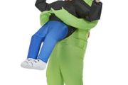 ALIEN Inflatable Halloween Party Costume ADULT