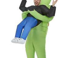 ALIEN Inflatable Halloween Party Costume ADULT