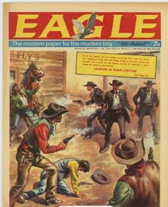 Eagle Vol 19 #5 Feb 24th 1968 Vintage UK Comic Featuring Dan Dare- Hulton Press
