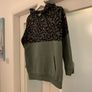 Next Khaki Green & Pink Womens Hoodie Image 2