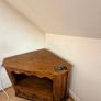Solid Wood Corner TV Cabinet Image 2