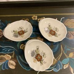 Danish mid century dinner party ashtrays