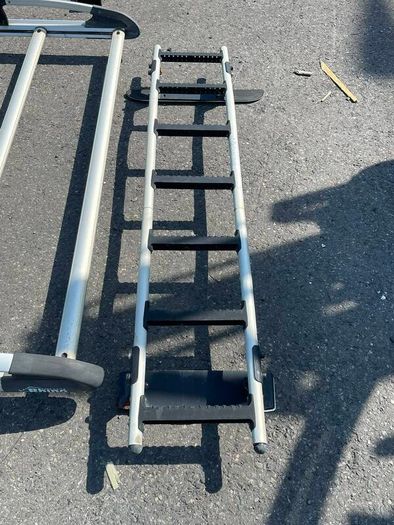 Rhino Crafter Aluminium roof rack with ladder