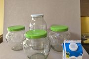 Big Glass Jars X 4