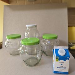 Big Glass Jars X 4