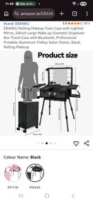 Professional make up trolly