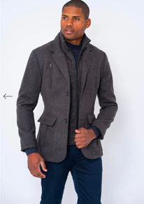 Graphite Zipper Jacket