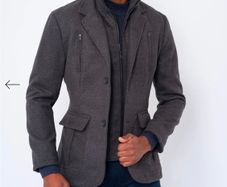 Graphite Zipper Jacket