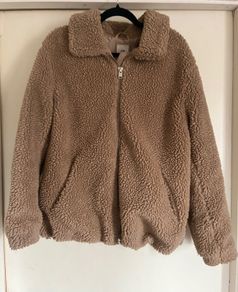 H&M teddy coat