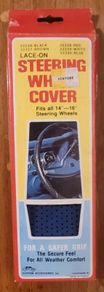 Vintage new old stock steering wheel cover