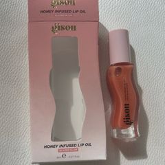 Gisou honey infused lip oil 8ml glazed plum