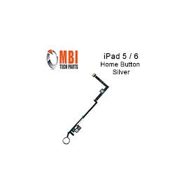 iPad 5 iPad 6 Home Button Replacement Menu Flex Ribbon Cable Silver