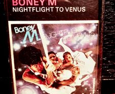 1976. Boney M. Nightflight To Venus. Cassette Tape.