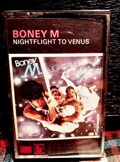 1976. Boney M. Nightflight To Venus. Cassette Tape.